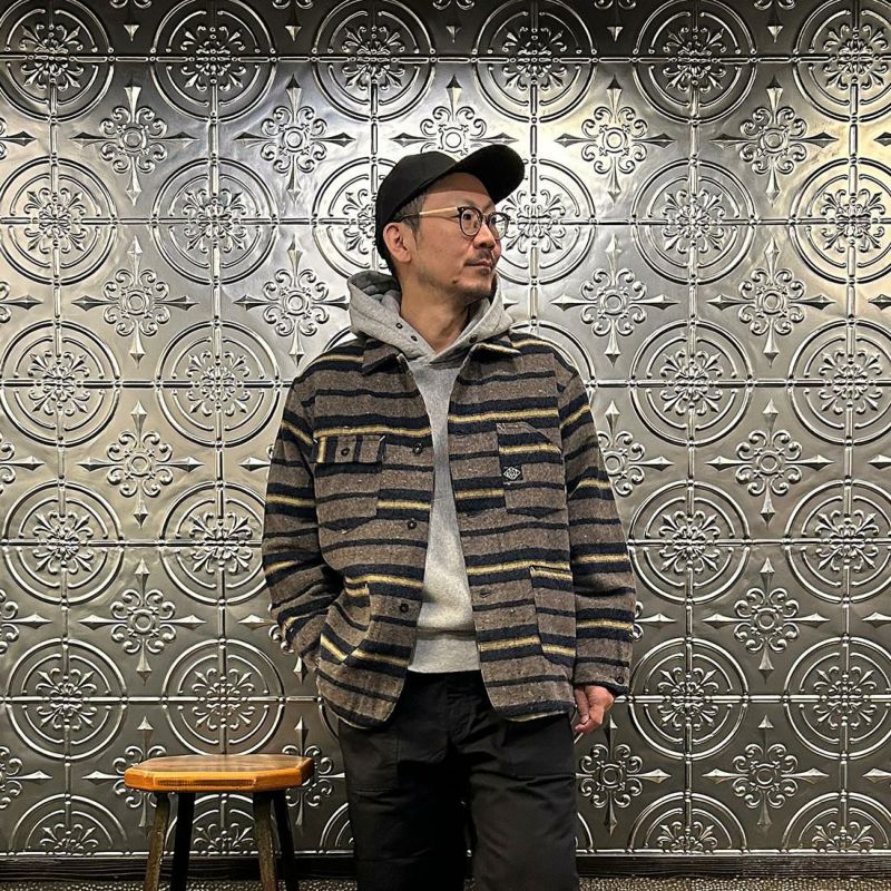 ジャケット・アウター post overalls POST OVERALLS (ポストオーバーオールズ) POLARFLEECE JACKET