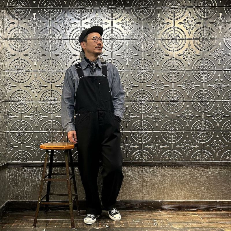 POST OVERALLS ポストオーバーオールズ No.1 Overalls POST OVERALLS (ポストオーバーオールズ) NO.1 OVERALLS FLAT