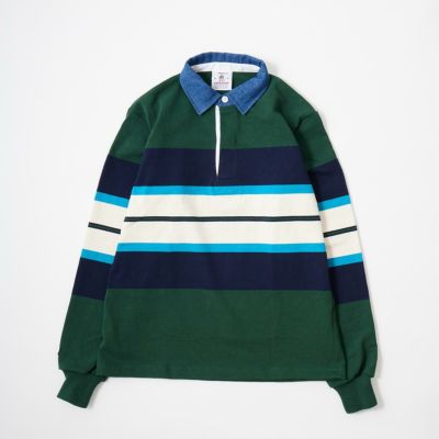 BARBARIAN（バーバリアン）Heavy Weight Rugby Collar Shirt