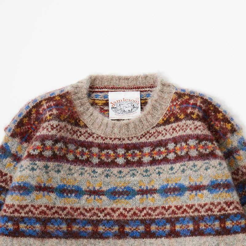 JAMIESON'S (ジャミーソンズ) シャギードッグセーター フェアアイル