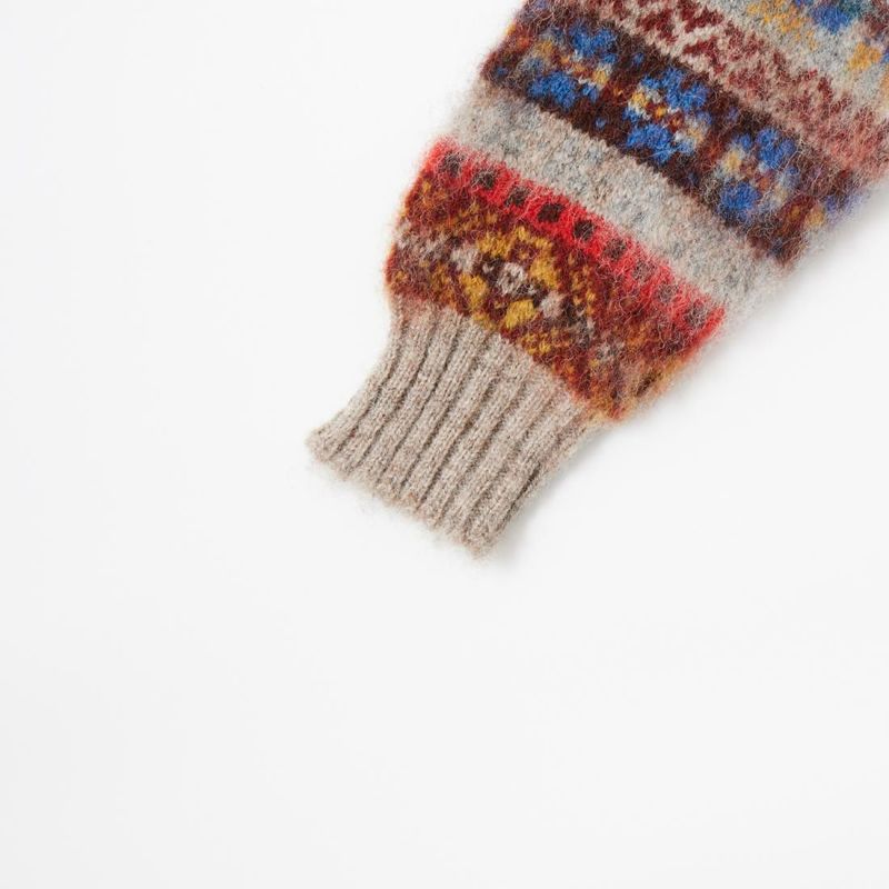 JAMIESON'S (ジャミーソンズ) シャギードッグセーター フェアアイル