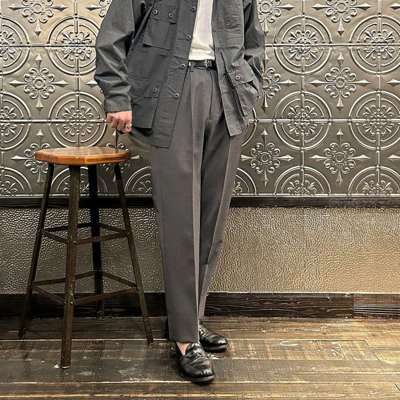 23SSポストオーバーオールズ BDU-R : micro print grey 23SSポストオーバーオールズ BDU-R : micro print grey 23SSポスト