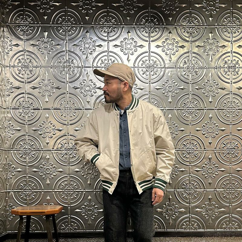 FELCO (フェルコ) スタジャン ポプリン アワードジャケット メンズ 通販