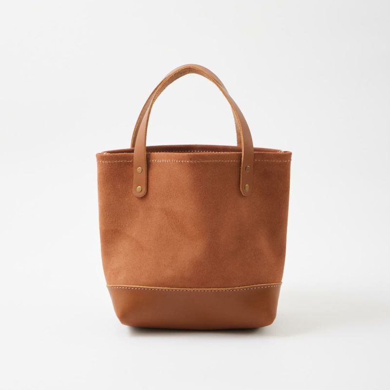 Explorer別注 ヘリテイジレザー スエードレザー ミニトートバッグ HERITAGE LEATHER (ヘリテイジレザー) エクスプローラー別注 スエード