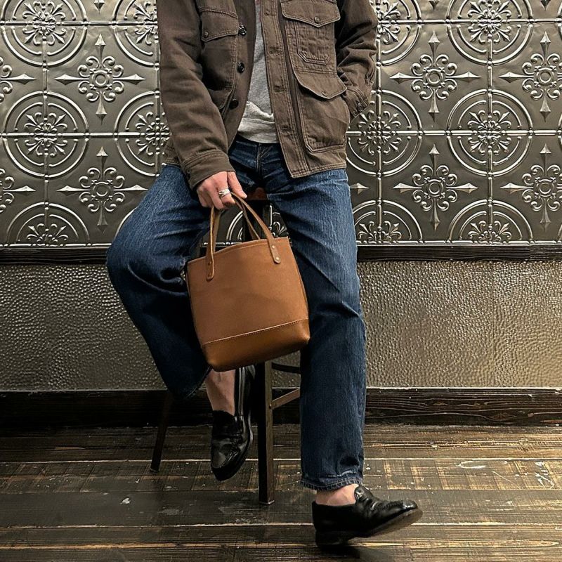 Explorer別注 ヘリテイジレザー スエードレザー ミニトートバッグ HERITAGE LEATHER (ヘリテイジレザー) エクスプローラー別注 スエード