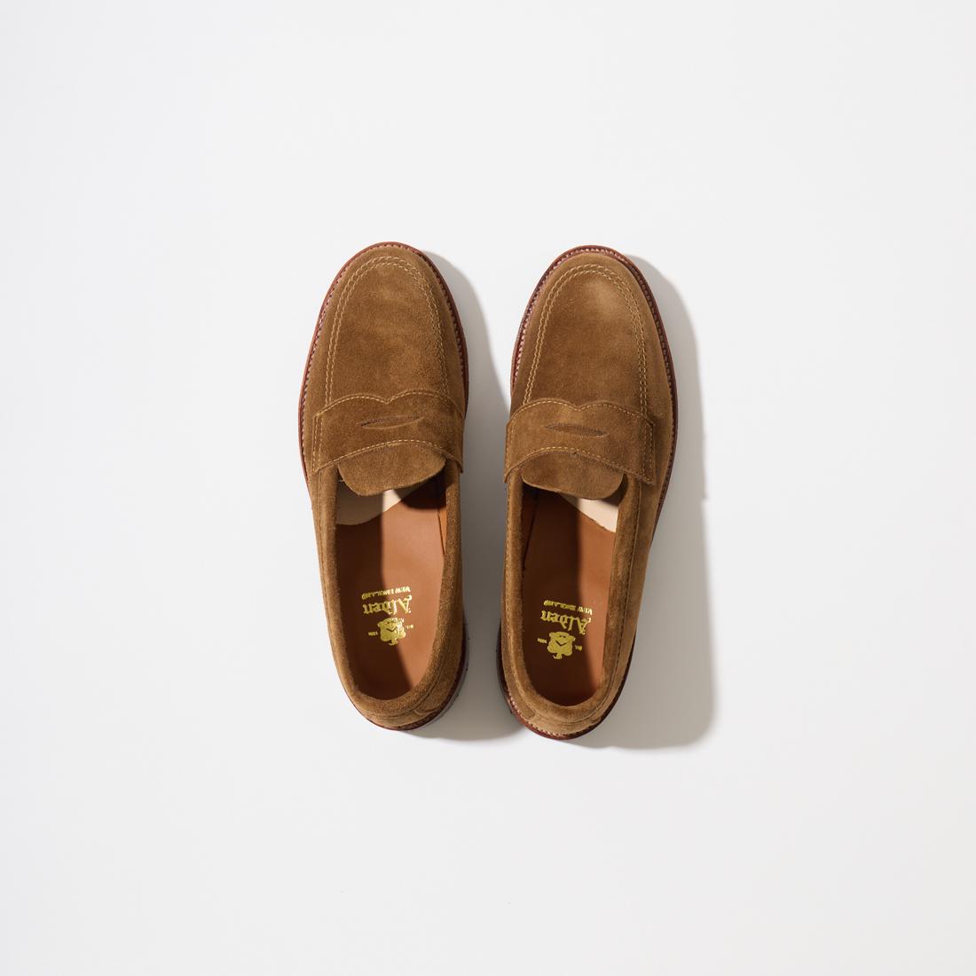 ALDEN(オールデン) UNLINED PENNY LOAFER SUEDE - SNUFF スエード 