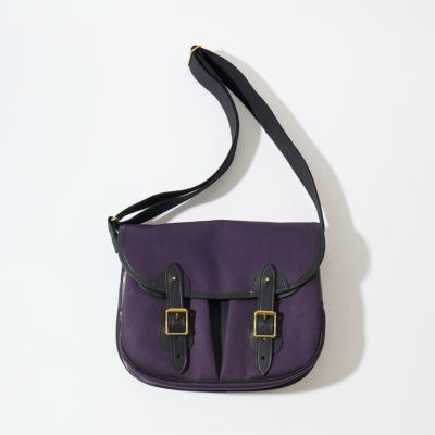 CROOTS (クルーツ) イギリス製 キャンバス レザー ショルダー CROOTS (クルーツ) イギリス製 キャンバス レザー ショルダー