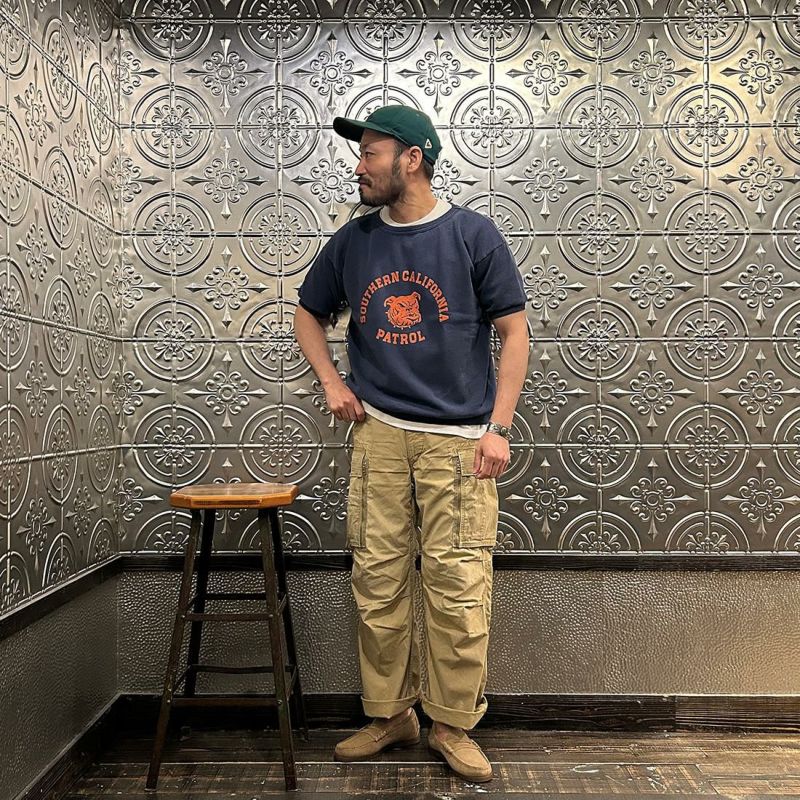 MIXTA (ミクスタ) 半袖 トレーナー スウェット クルーネック