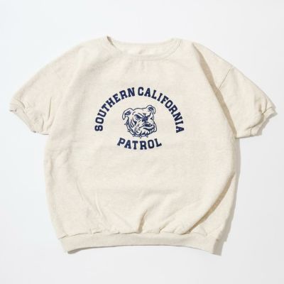 MIXTA (ミクスタ) S/S CREW NECK SET IN SWEAT SHIRT SO CAL DOG - ASH
