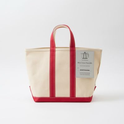 Barkoutsiders (バークアウトサイダーズ)  BLUE LINES TOTE 80's MEDIUM - RED