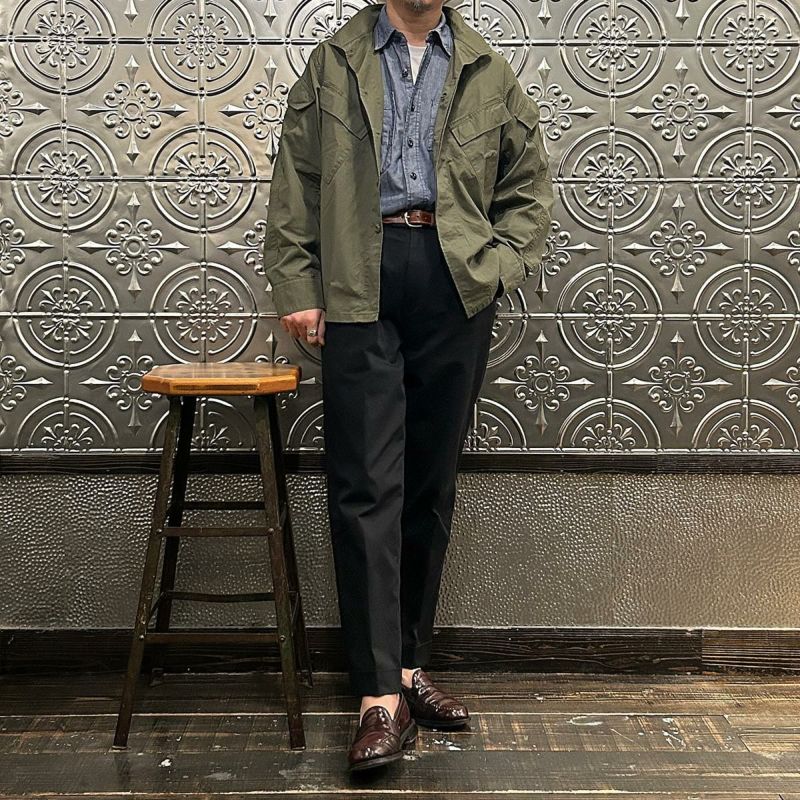 ワーカーズ　ミリタリーシャツジャケット　サイズＬ WORKERS ワーカーズ Field Shirt Ripstop Coyote Ripstop