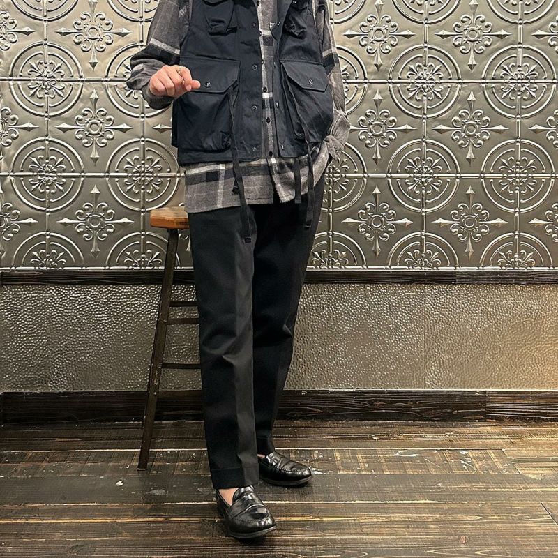 『Field Vest-Cotton Ventile Twill』 ENGINEERED GARMENTS : Field Vest-Cotton Ventile Twill (Dk.Navy