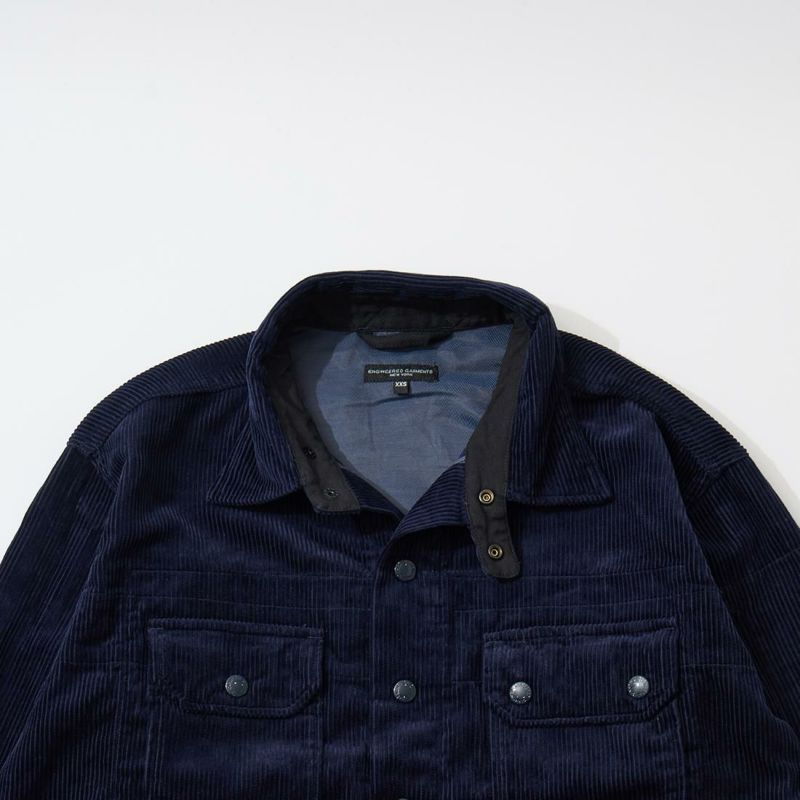ENGINEERED GARMENTS (エンジニアドガーメンツ) RV189 CPO SHIRT