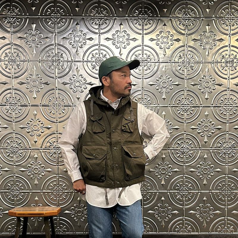 Field Vest-Cotton Ventile Twill』 Engineered Garments Field