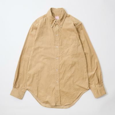 WORKERS (ワーカーズ) 6ボタン ボタンダウンシャツ コーデュロイ