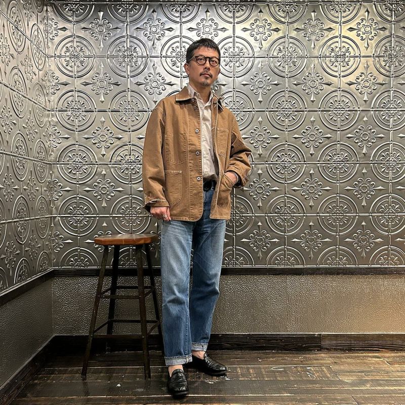 POST OVERALLS (ポストオーバーオールズ) 3133-PCR ピグメントダイド