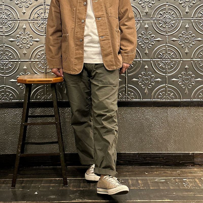 POST OVERALLS (ポストオーバーオールズ) 3133-PCR ピグメントダイド