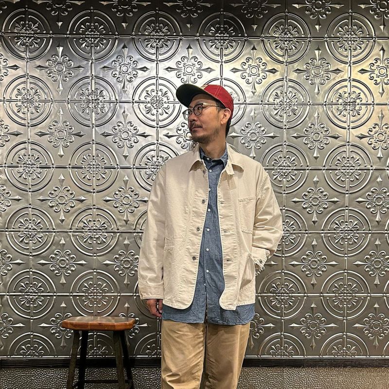 POST OVERALLS (ポストオーバーオールズ) 3133-PCN ピグメントダイド