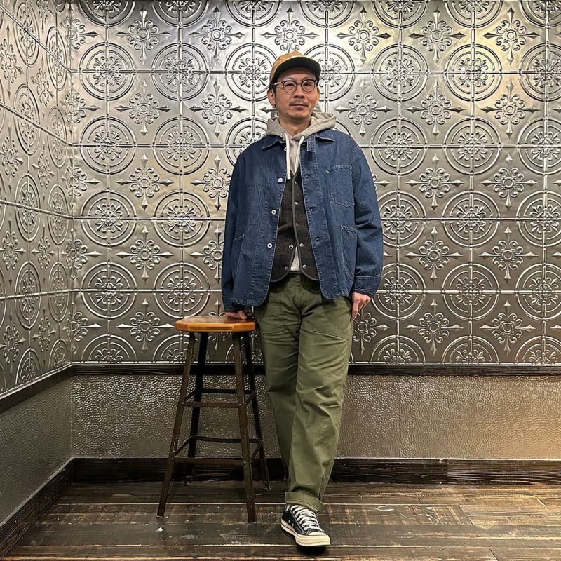 POST OVERALLS (ポストオーバーオールズ) 3133-01 10オンスデニム