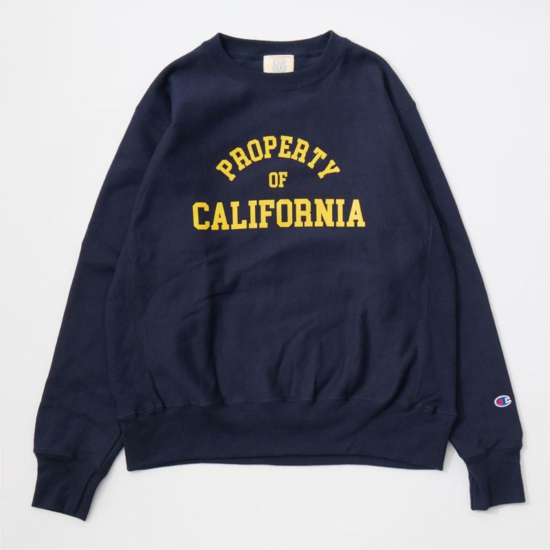 CALIFOLKS (カリフォークス) プリント クルーネック スウェットシャツ