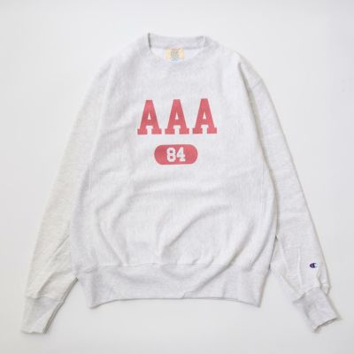 未使用CALIFOLKS × Champion プリントスウェット CALIFOLKS (カリフォークス) プリント クルーネック スウェットシャツ