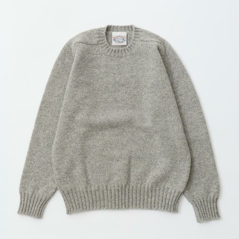 Jamieson's サドルショルダー クルーネックニット ジャミーソンズ JAMIESON'S (ジャミーソンズ) サドルショルダー クルーネック ニット