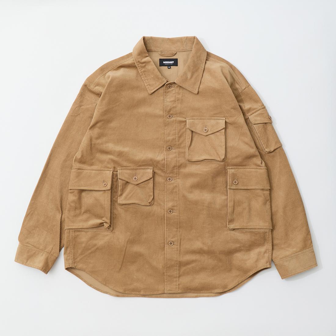 Modular M2520 MODMNT (モドメント) M2520-1I016F CORDUROY UTILITY CPO SHIRT コーデュロイシャツ 通販