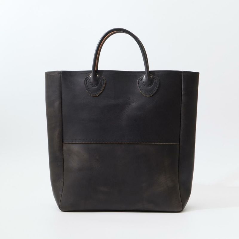 希少 Barkoutsiders Long Beach別注 トートバッグ 黒 Barkoutsiders (バークアウトサイダーズ) オールレザー トートバッグ