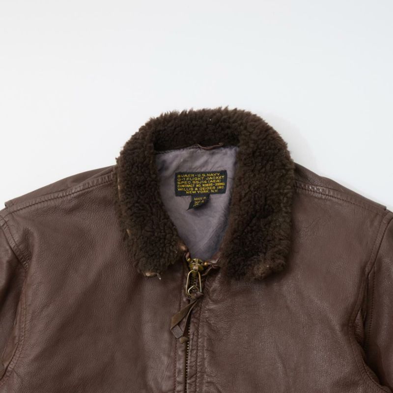 WILLIS & GEIGER (ウィリスアンドガイガー) ヴィンテージ G-1 レザー